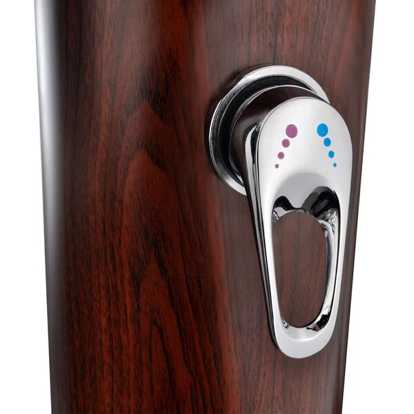 Saulės energija &scaron;ildomas baseino du&scaron;as, 1,96m