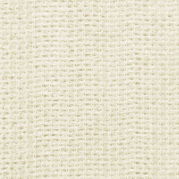 vidaXL Balkono pertvara, kreminės spalvos, 90x600cm, HDPE