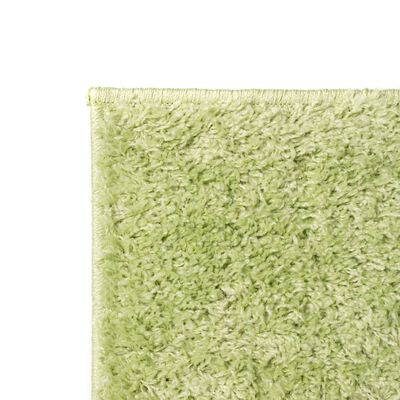vidaXL Shaggy tipo kilimėlis, 120x170 cm, žalias