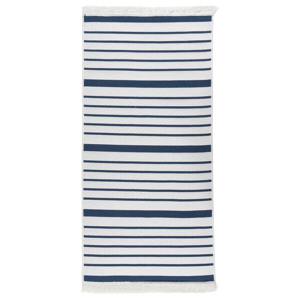 vidaXL Kilimėlis, 100x200cm, medvilnė, jūrinio dizaino