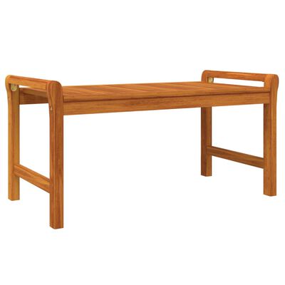vidaXL Kavos staliukas, 100x50x50cm, akacijos medienos masyvas