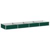 vidaXL Pakelta sodo lova Žalia 320 x 80 x 24 cm