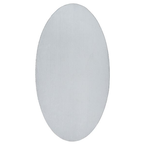 vidaXL Kilimas HUARTE Pilka 150 x 80 cm 100% poliesteris