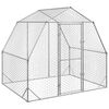 vidaXL Vi&scaron;tienos bėgimas, 2,5x2x2,25m, galvanizuotas plienas