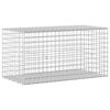 vidaXL Gabionas su 5 mm viela ir 5x5 cm tinkleliu 100x50x50 cm