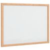 vidaXL magnetinė lenta su pu&scaron;ies masyvo rėmu 40x30 cm