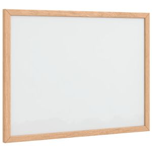 vidaXL magnetinė lenta su pu&scaron;ies masyvo rėmu 40x30 cm