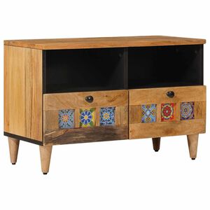 vidaXL Televizoriaus spintelė Natūrali 70 x 33 x 46 cm