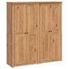 vidaXL Spinta PANAMA Medus 169 x 50 x 185 cm Pu&scaron;ies medienos masyvas