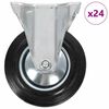 vidaXL Fiksuojami ratukai, 160 mm, 24 vnt.