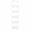 vidaXL Spintelė knygoms/kambario pertvara, balta, 40x30x166cm