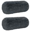 vidaXL Pagalvėlės užvalkalas 2 pcs HEERLEN Antracito &Oslash; 15 x 40 cm