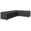 vidaXL Baldų uždangalas 355 x 275 x 80 cm 210D Oksfordo audinys Juodas