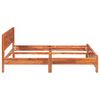 vidaXL Lovos rėmas, 140x200cm, akacijos medienos masyvas