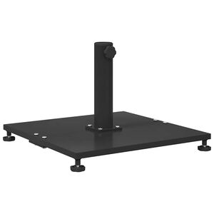 vidaXL Skėčio pagrindas 25.95 kg Juoda Kvadrato