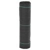 vidaXL Membrana nuo piktžolių, juodos spalvos, 0,5x15m, PP