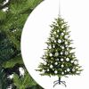 vidaXL Dirbtinė Kalėdų eglutė su burbulais 150 cm 150 LED &Scaron;ilta balta