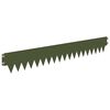 vidaXL Vejo kra&scaron;tas 50 pcs 103 x 15 cm metalas Alyvuogių žalia