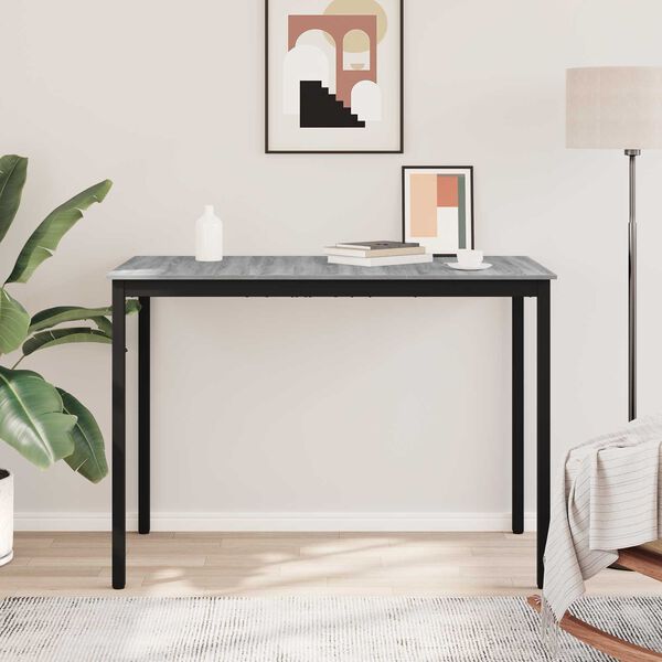 vidaXL Stovintis Baro Stalas Apdirbta mediena