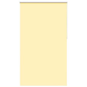 vidaXL Roletas, neper&scaron;lampamas, geltonas, 135x230 cm, audinys, plotis 131,6 cm, poliesteris