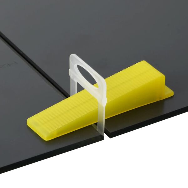 vidaXL Plytelių išlyginimo pleištai, 500vnt.