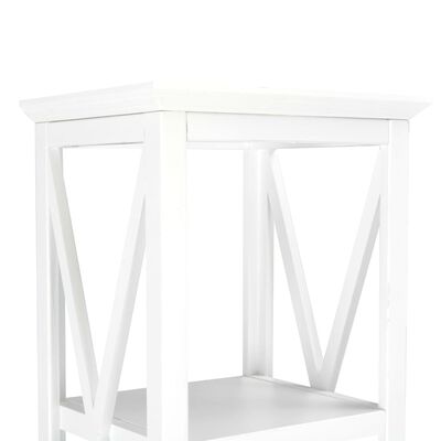 vidaXL Knygų lentyna su 1 stalčiumi, baltos spalvos, 40x30x170cm, MDF