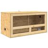 vidaXL Terariumas Ruda 80 x 40 x 90 cm OSB