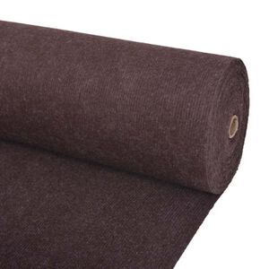 vidaXL Kilimas Ruda 1,2 x 10 m Poliesteris