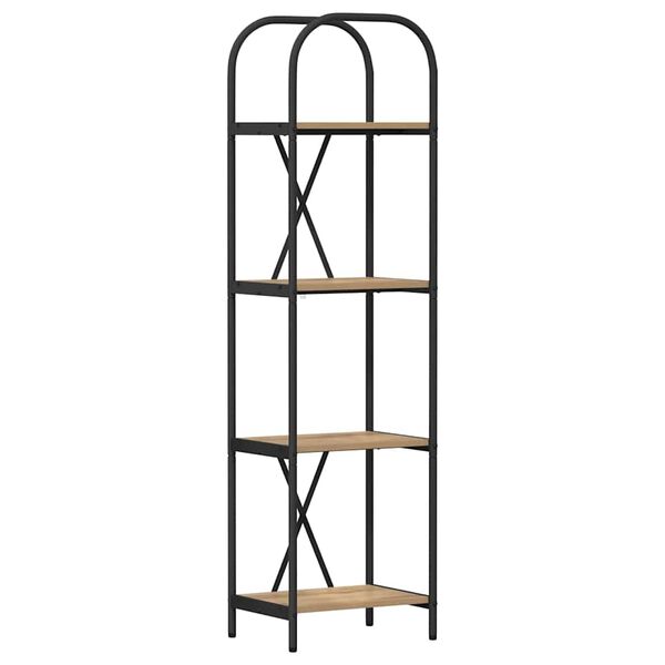 vidaXL Knygų lentyna Amatininkų ąžuolas 40 x 30 x 146 cm