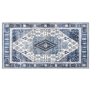 vidaXL Kilimas ORIZ Tamsiai mėlyna 80 x 150 cm 100% poliesteris