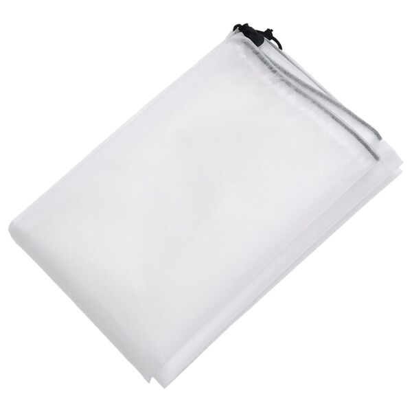 vidaXL Uždangalai augalams su virvutėmis, 4vnt., 0,8x0,8m, 70g/m²