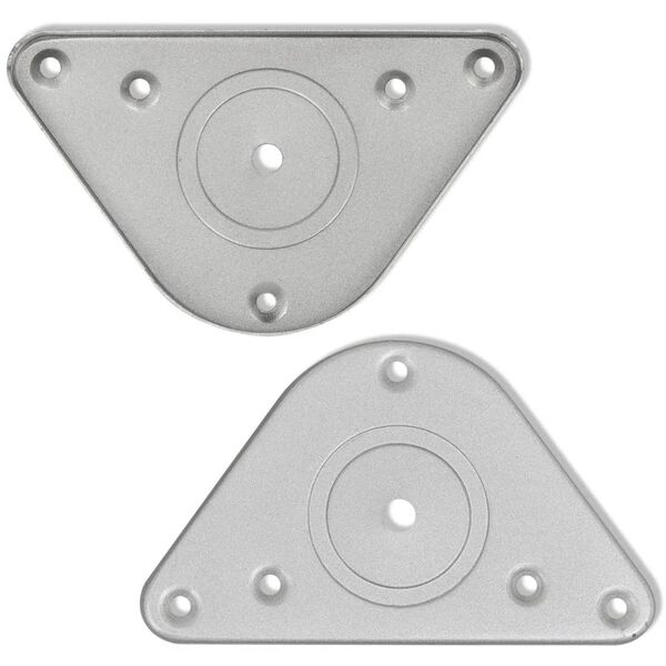 Reguliuojamo aukščio stalo kojos, 4vnt., šlifuoto nikelio, 870mm