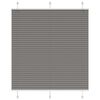 vidaXL Plisuota žaliuze antracitas 115x100 cm audinio plotis 114,4 cm