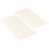 vidaXL Lovos lenta 32 vnt. Natūrali 90 x 6 x 1,3 cm