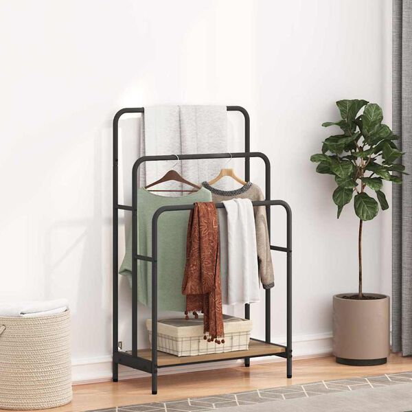 vidaXL Drabužių stalčius Amatininkų ąžuolas 60 x 30 x 100,5 cm