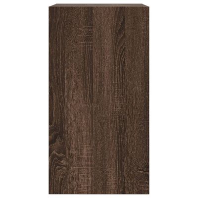 vidaXL Spintelė batams, ruda ąžuolo, 60x34x63,5cm, apdirbta mediena