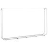 vidaXL Malkų stovas 250x25x150 cm Cinkuotas plienas