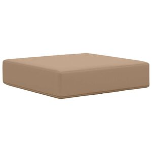vidaXL Lauko Sėdimosios Pagalvė Taupe 40 x 40 x 8 cm 100% poliesteris
