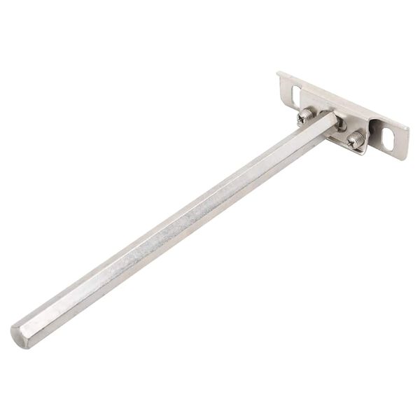 vidaXL Plūduriuojančių lentynų laikikliai, 12 vnt., &Oslash;12x200 mm, plieno