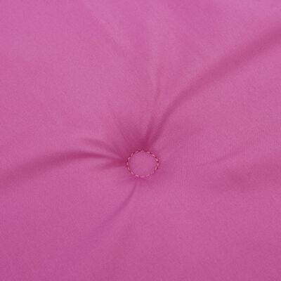 vidaXL Terasos kėdės pagalvėlė, rožinės spalvos, oksfordo audinys