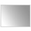 vidaXL LED vonios veidrodis Skaidrus 80 x 60 cm grūdintas stiklas