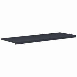 vidaXL Langų palangė Antracitas su medienos tekstūra 120 x 50 x 4,5 cm