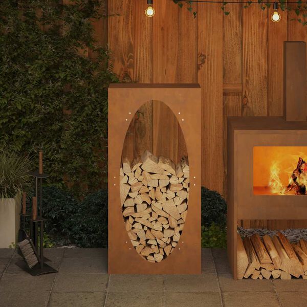 vidaXL Malkinė lentyna 50x23x100 cm oro sąlygoms atsparus plienas