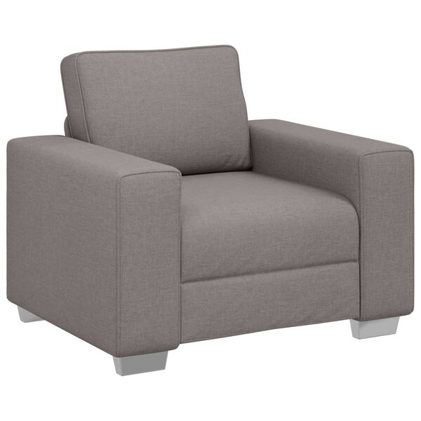 vidaXL Sofa Taupe 100 x 80 x 82 cm audinys