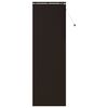 vidaXL Venecijos žaliuzės Tamsiai rudas 90 x 250 cm 35 mm