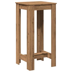 vidaXL Baro stalas, artisano ąžuolo, 51x50x103,5cm, apdirbta mediena