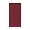 vidaXL Klostuotos žaliuzės, bordo spalvos, 55x150 cm, audinys, plotis 54,4 cm, poliesteris