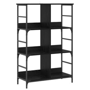 vidaXL Knygų lentyna 4 lygių 78,5 x 33 x 117,5 cm metalinis PB