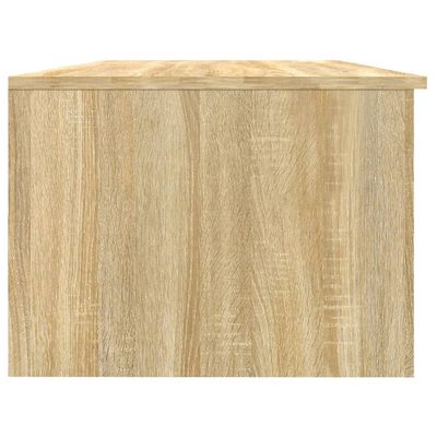 vidaXL Kavos staliukas, sonoma ąžuolo, 102x50x36cm, apdirbta mediena