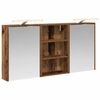 vidaXL Vonios spintos komplektas 3 vnt. 126 x 16 x 62.5 cm